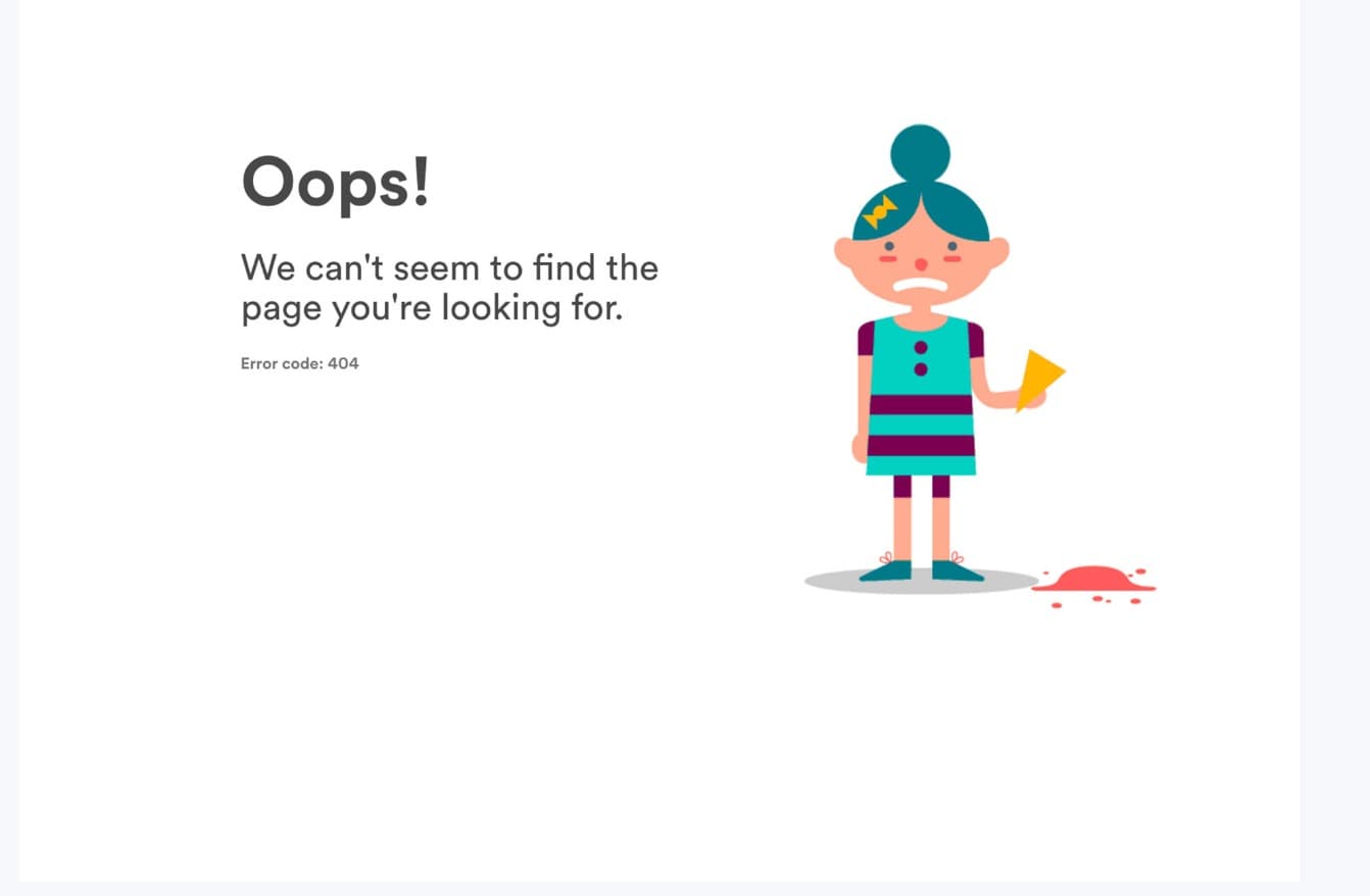 404 - Page Not Found